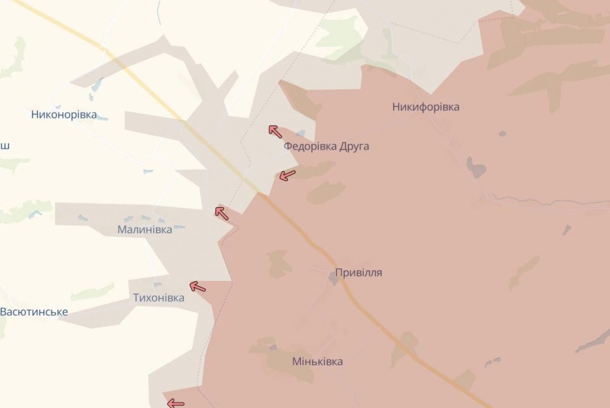 Ворог просунувся поблизу 