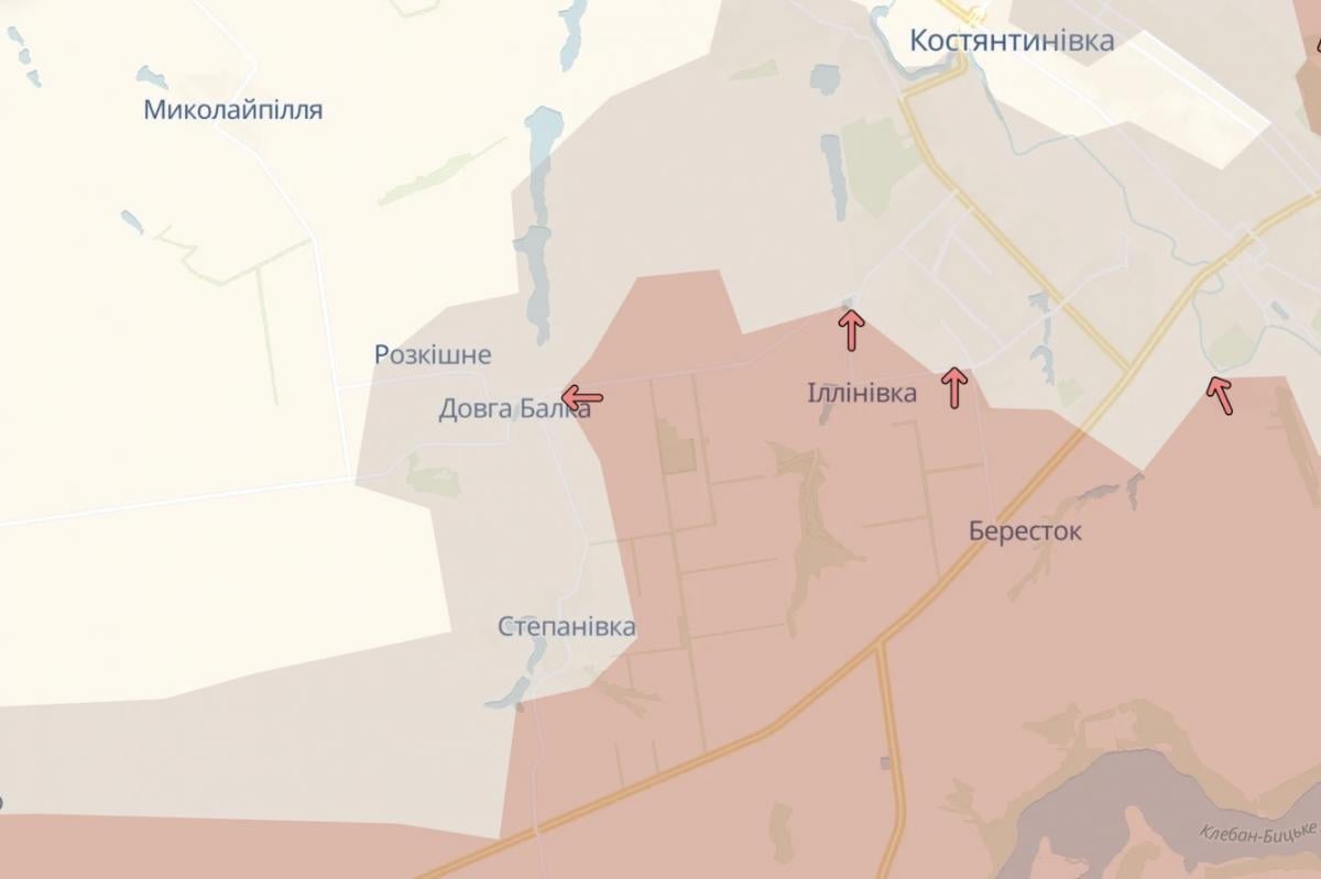 Ворог просунувся поблизу Степанівки Ворог просунувся поблизу Степанівки