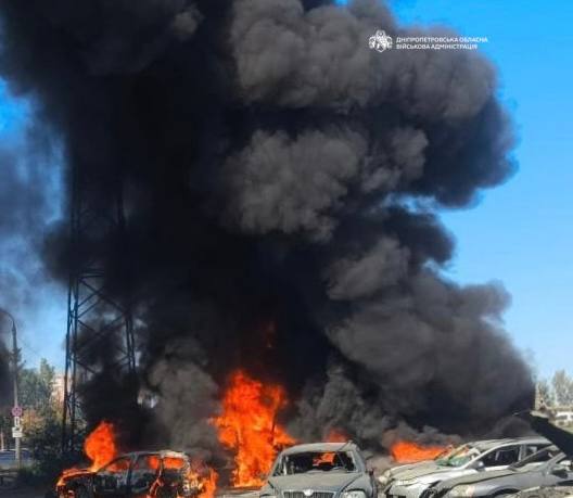 Наслідки удару по Дніпру 10 вересня