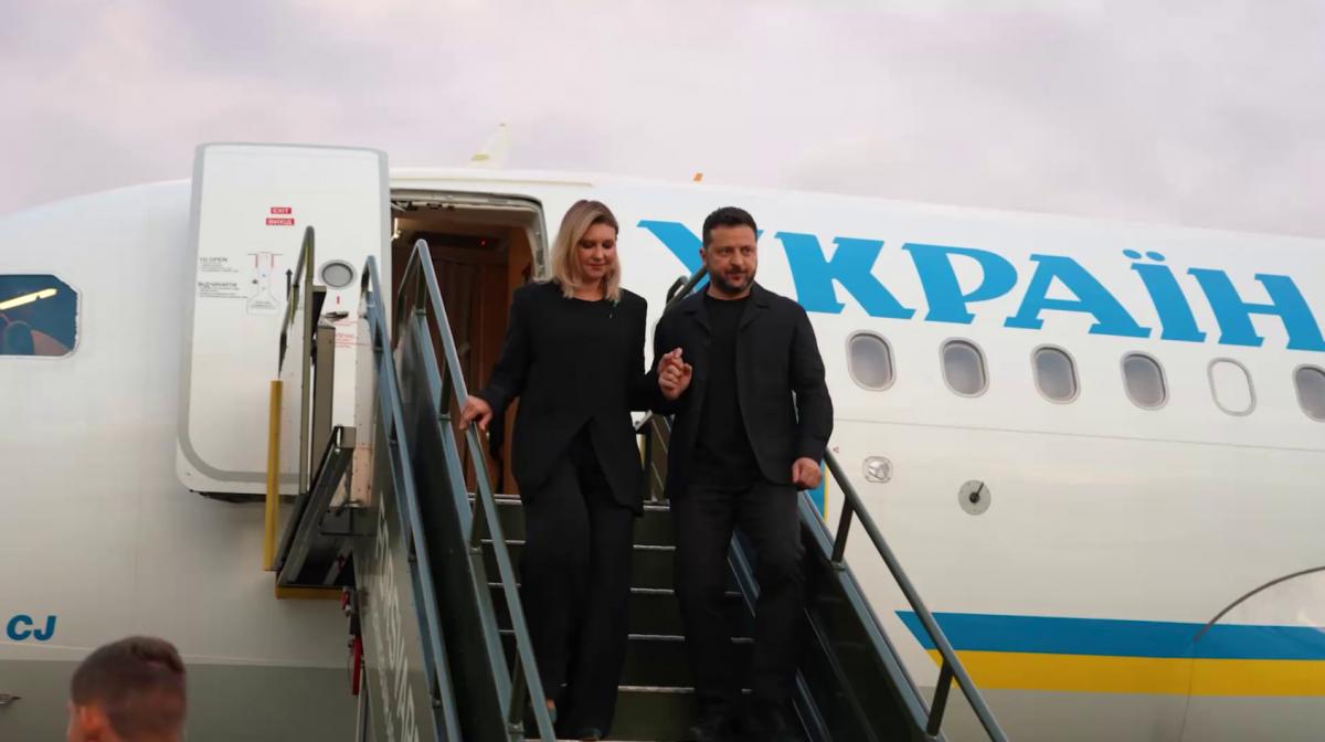 Володимир Зеленський та Олена Зеленська