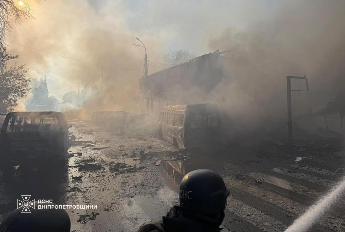 Наслідки удару по Павлограду 10 вересня Наслідки удару по Павлограду 10 вересня