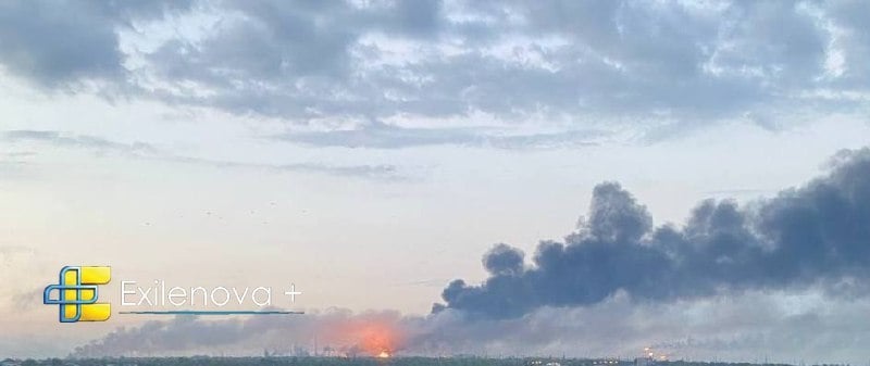 Горить Сизранський НПЗ Горить Сизранський НПЗ