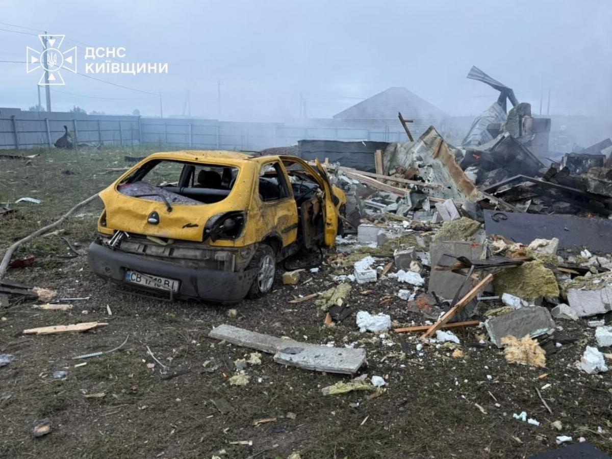 Дрони вдарили по Фастівщині під Києвом - наслідки