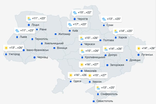 Последние теплые дни: синоптик сказал, когда в Украину придет похолодание с дождями