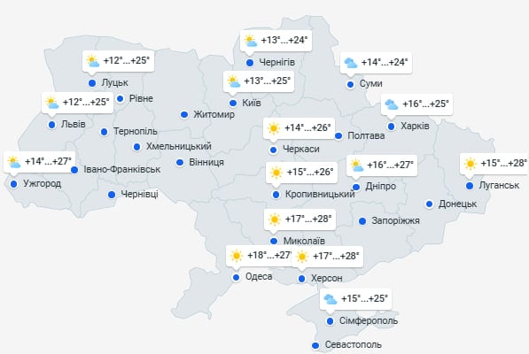 Последние теплые дни: синоптик сказал, когда в Украину придет похолодание с дождями