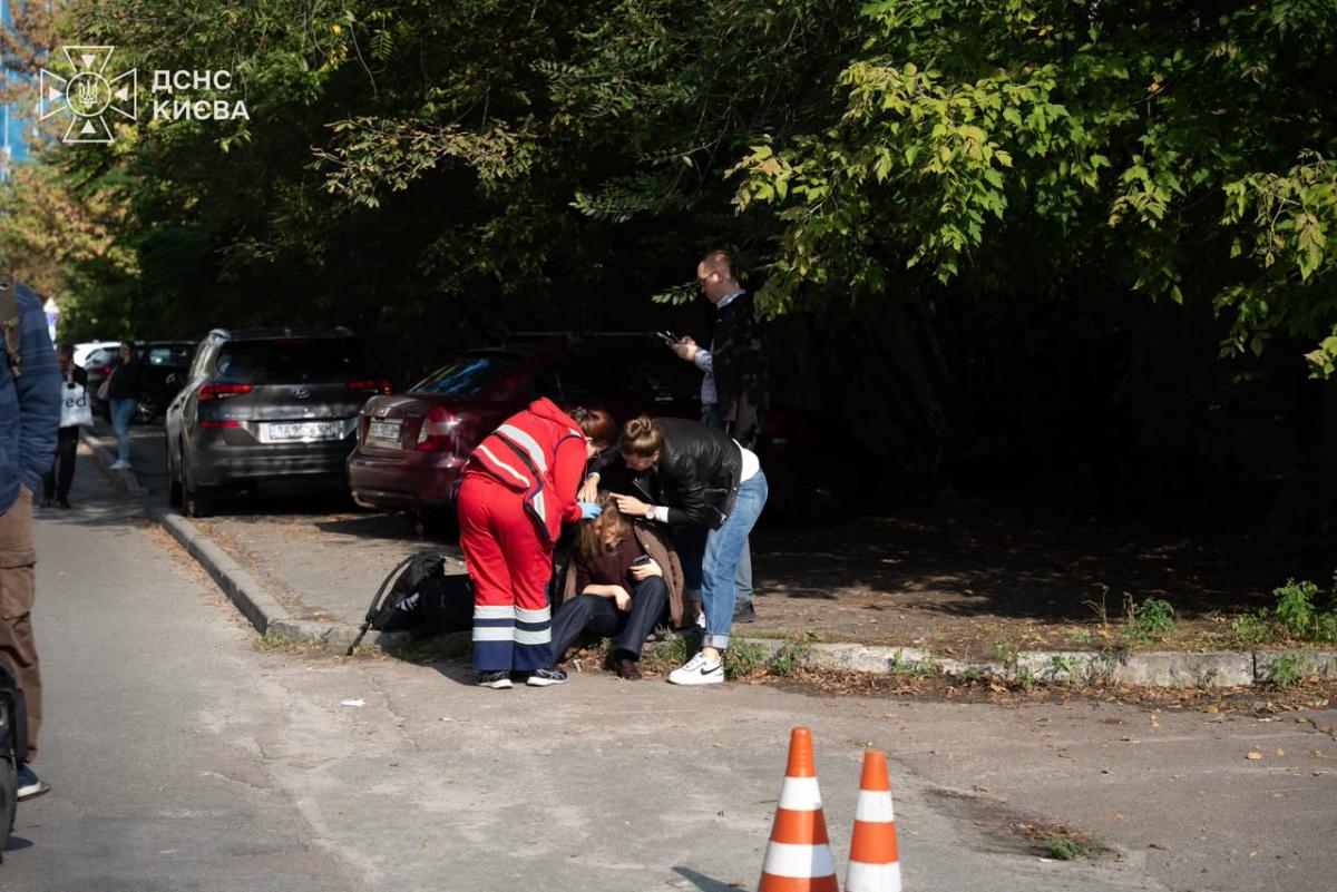 Наслідки удару по Києву 23 вересня