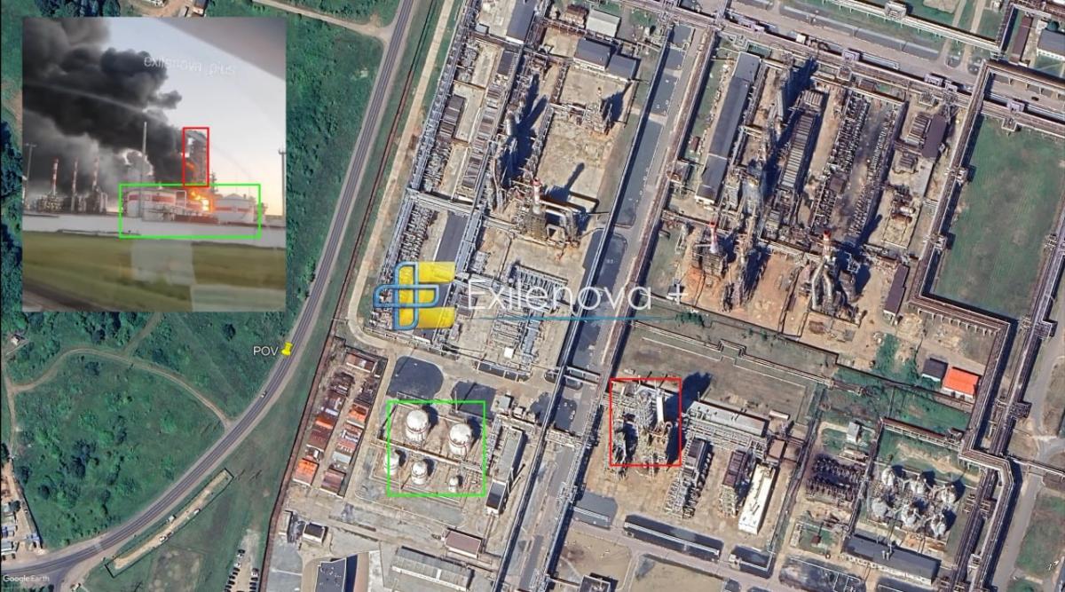 Пермський НПЗ зазнав удару 