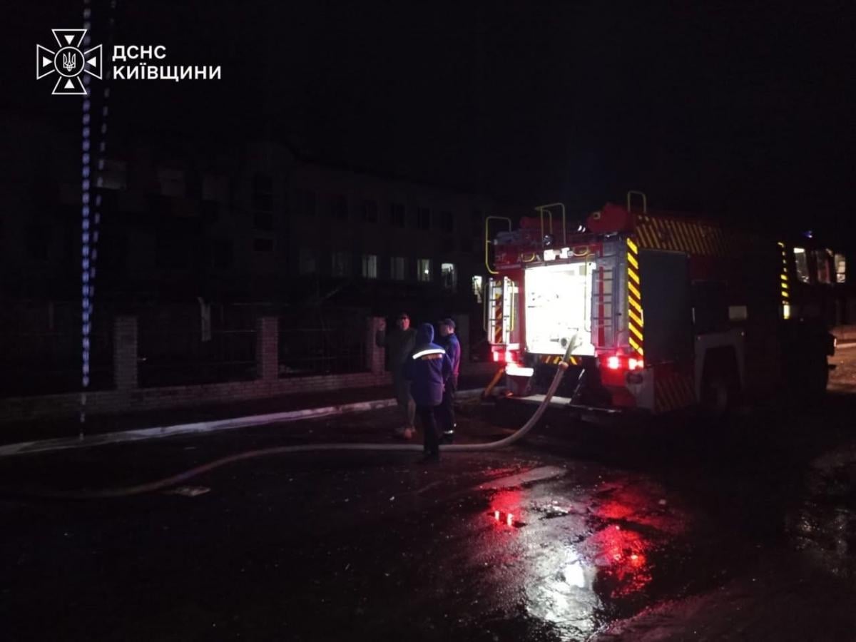 Наслідки удару по школі в Київській області 25 вересня
