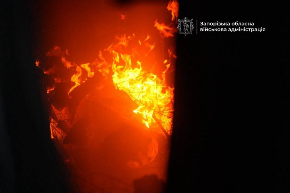 Наслідки атаки на Запоріжжі 26 вересня