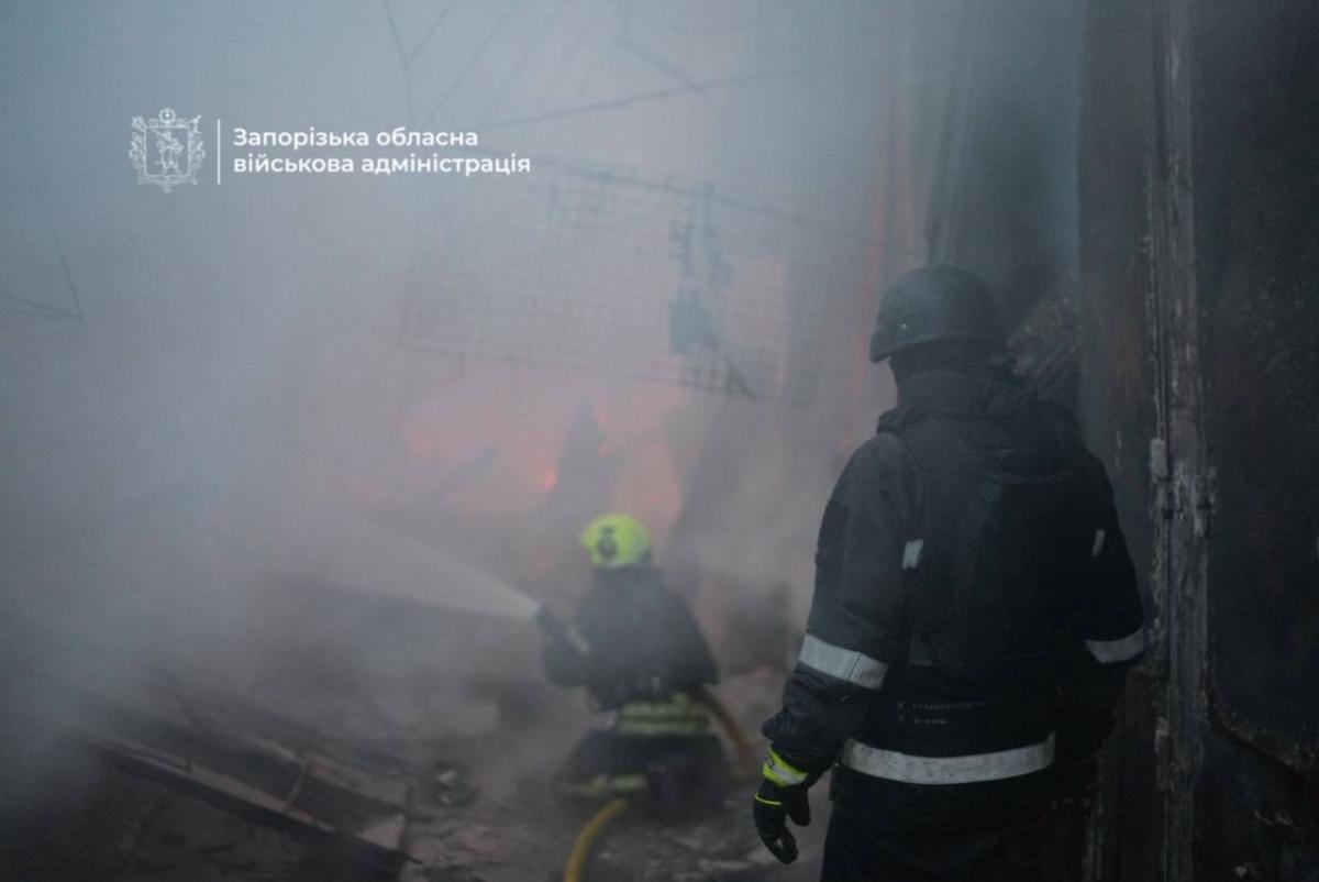 Наслідки атаки на Запоріжжі 26 вересня