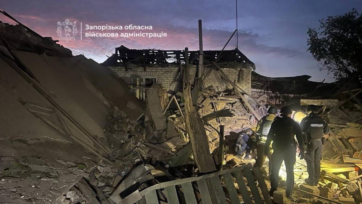Наслідки атаки на Запоріжжі 26 вересня