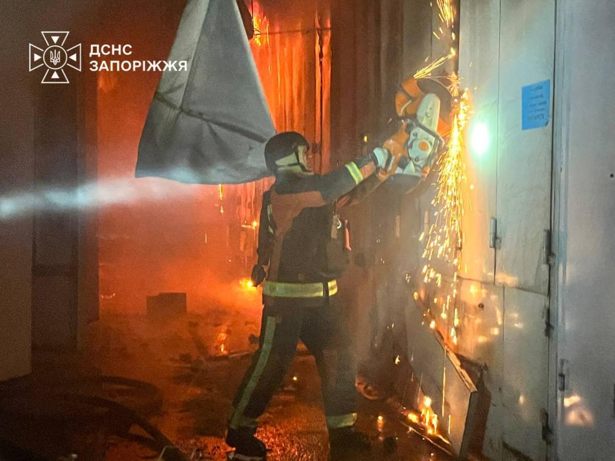Последствия атаки на Запорожье 26 сентября Последствия атаки на Запорожье 26 сентября