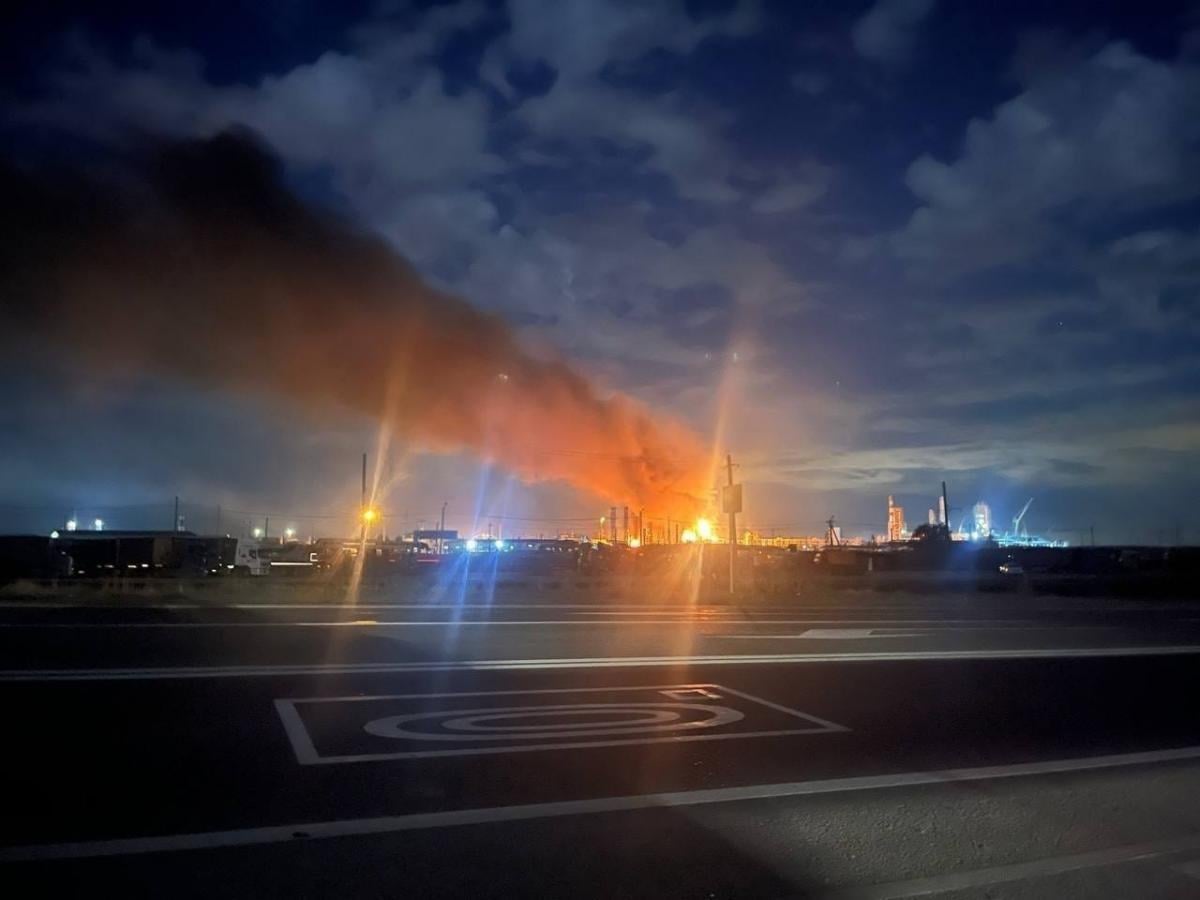 Горить Ільський НПЗ