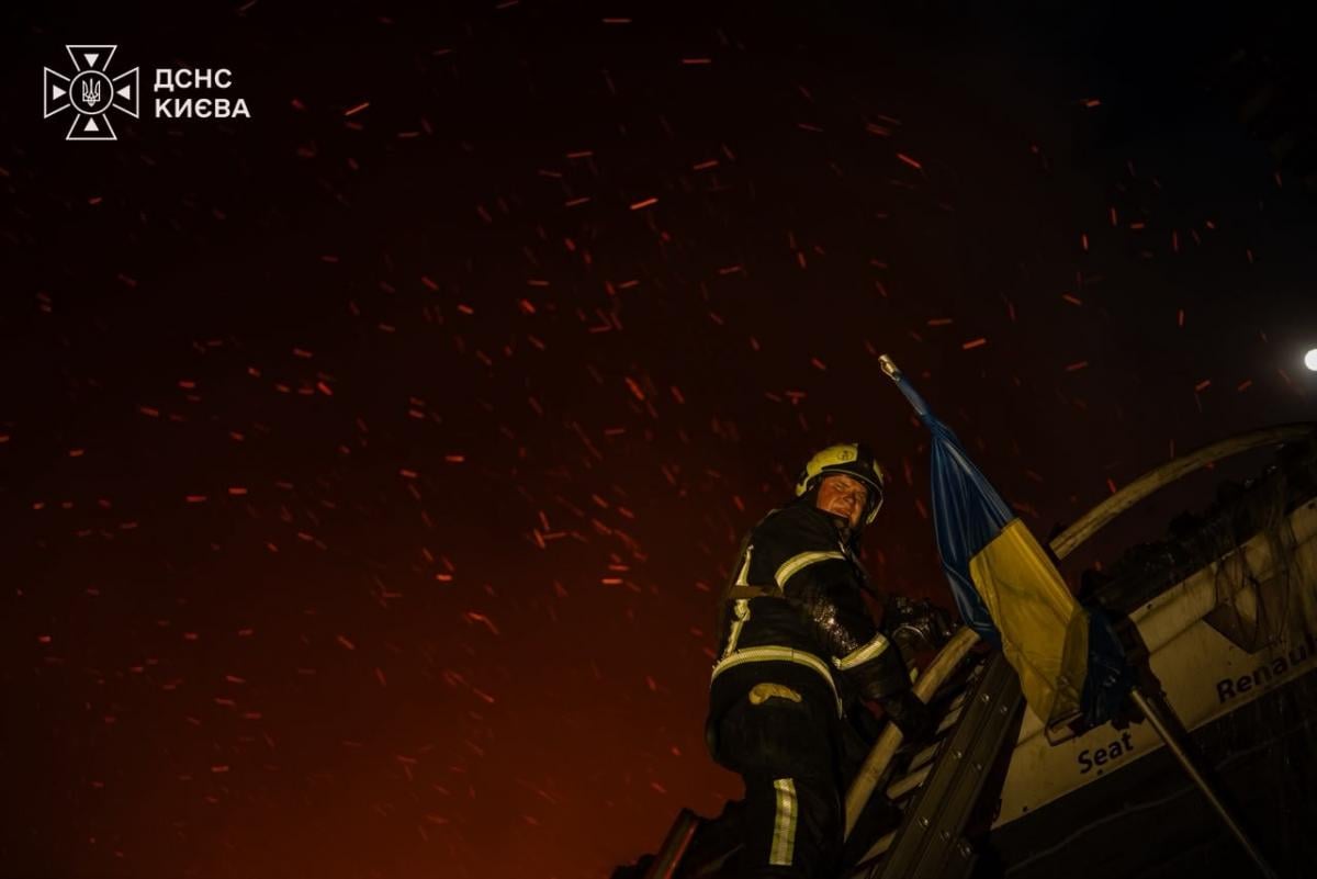 Наслідки удару по Києву 27 вересня