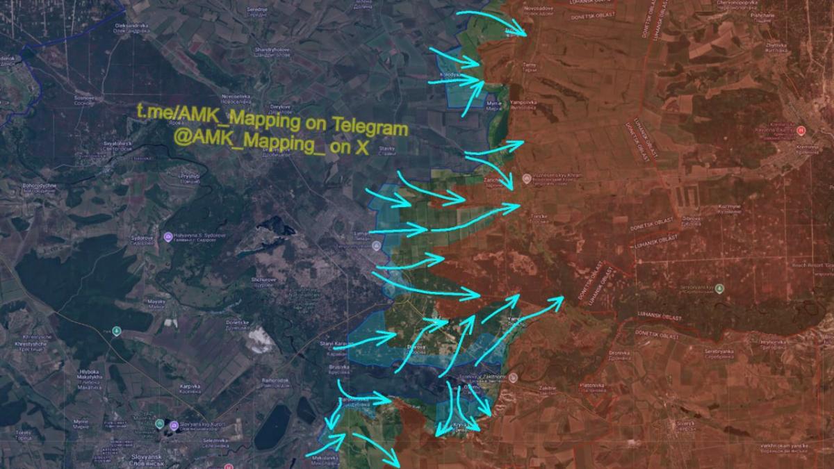 Наступ ЗСУ в районі Лиману Наступ ЗСУ в районі Лиману