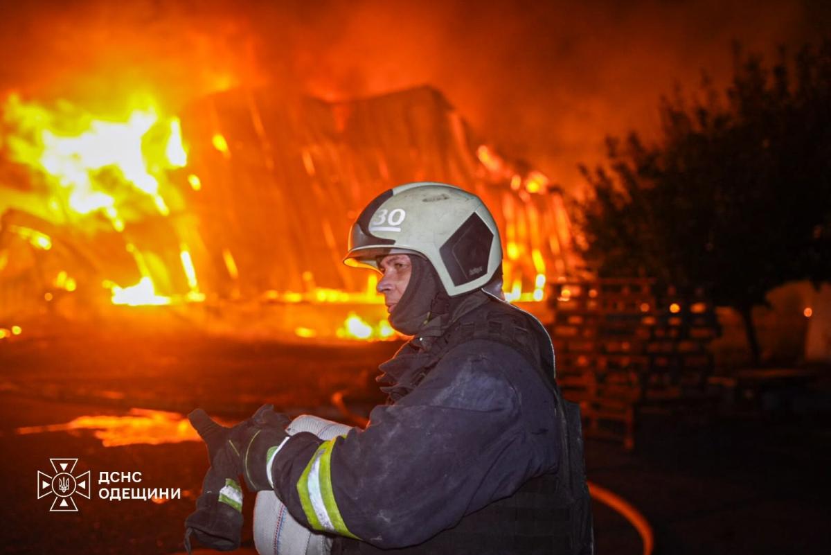 Последствия атаки на Одесскую область Последствия атаки на Одесскую область