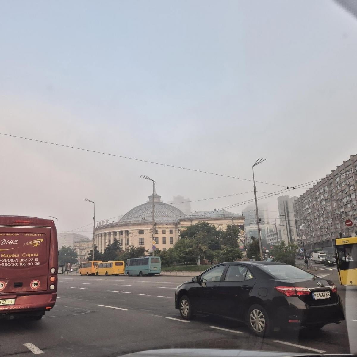 Туман у Києві Туман у Києві