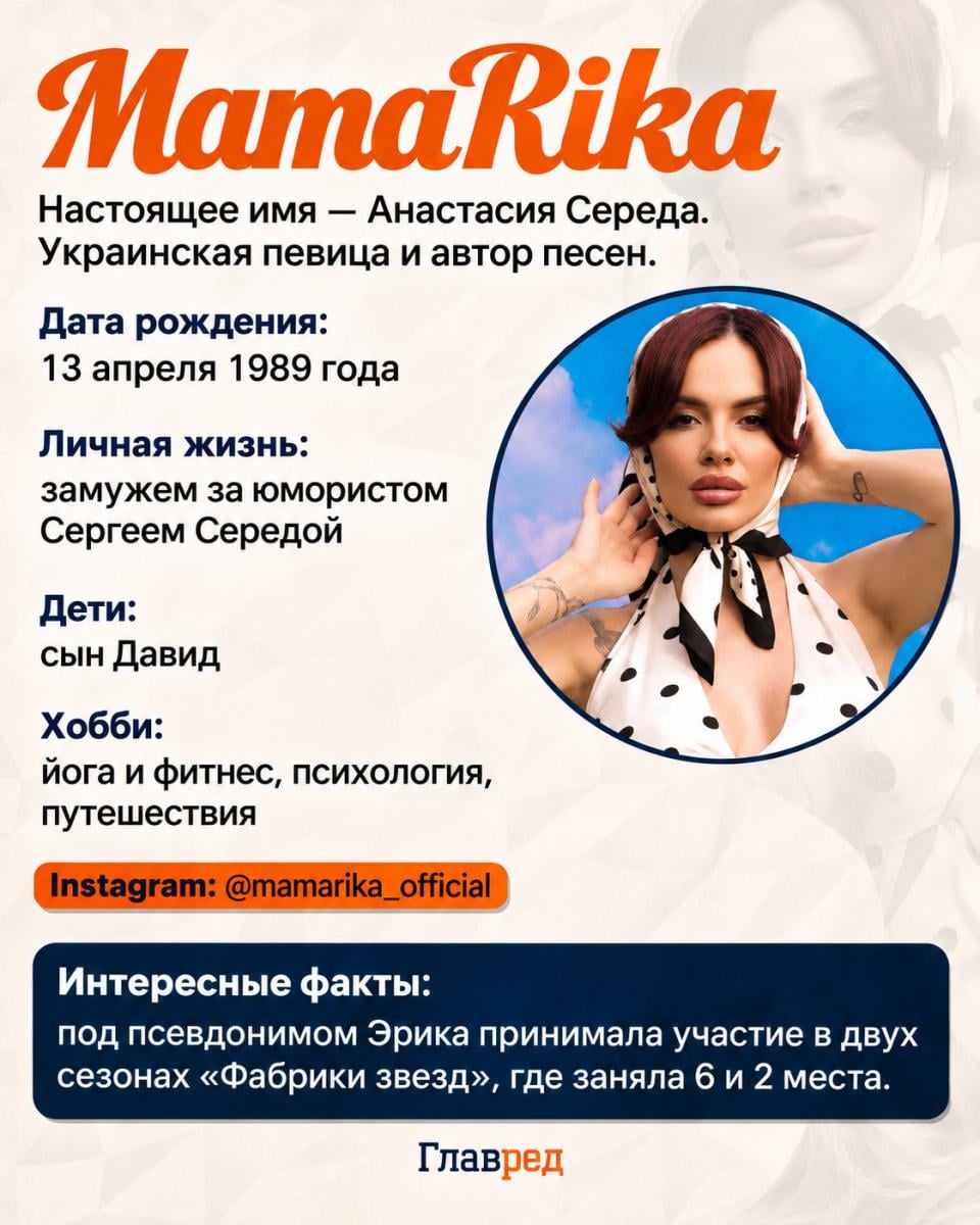 MamaRika - инфографика
