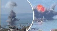 Україна уразила судно забезпечення NEFRIT в тилу РФ - ВМС