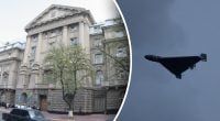 Росія вдарила дроном по будівлі СБУ в центрі Києва, є поранені: що відомо