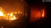 РФ вдарила по Запоріжжю дронами: під атакою опинився торговельний центр