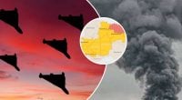 РФ масовано атакує захід України: у кількох областях гримлять вибухи, є поранений