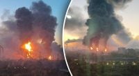 Дроны долетели до Москвы и области: бушуют масштабные пожары, есть попадания