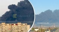 Самару затянуло густым черным дымом: масштабно пылает один из крупнейших НПЗ РФ