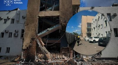 Прямо під час ефіру: РФ атакувала офіс телеканалу в Києві, є постраждалі