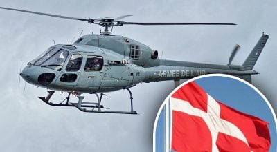 Российский фрегат выпустил ракеты по вертолёту одной из стран НАТО