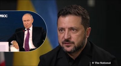 Зеленский, Путин