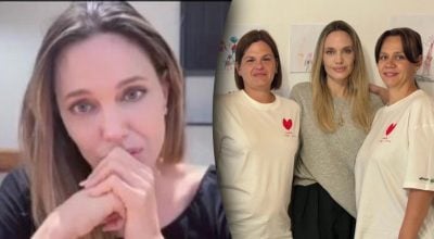 Анджелина Джоли посетила Украину Анджелина Джоли посетила Украину