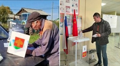 Голосування на пеньках і возах, погрози та фальсифікації: як росіяни обирають Держдуму