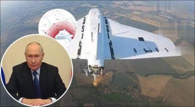 Дрон Гербера , Путин