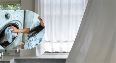 Білі штори, прання Білі штори, прання