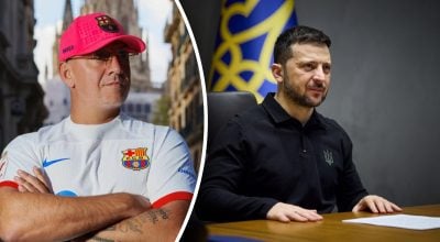 Зеленский ответил на петицию о лишении Потапа звания "Заслуженный артист" Зеленский ответил на петицию о лишении Потапа звания "Заслуженный артист"