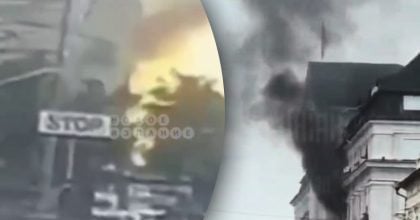 "Шахед" навели з землі: "Флеш" розкрив нові деталі удару по будівлі СБУ в Києві