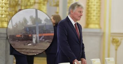 У Кремлі зробили цинічну заяву після атаки на потяг біля Польщі