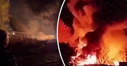 В Росії стратегічний бомбардувальник Ту-95МС розбився після зльоту: що з екіпажем