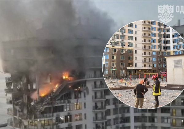 РФ завдала ракетного удару по Одесі: "приліт" у багатоповерхівку, є постраждалі
