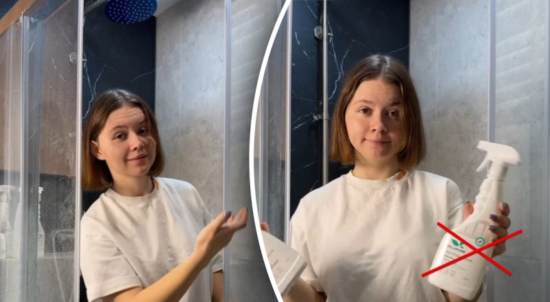 Девушка показала, как убрать налет за 3 минуты: нужен всего один предмет