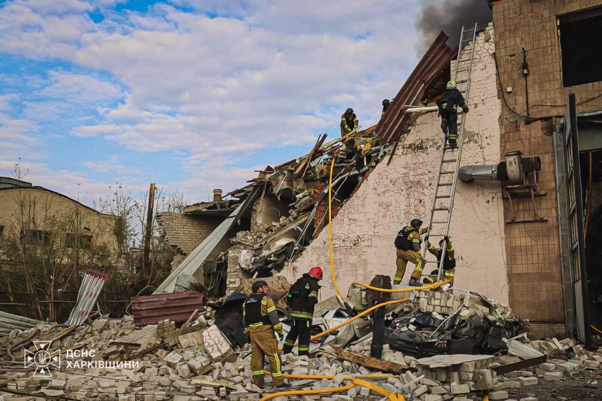 Наслідки удару КАБами по Харкову 5 жовтня