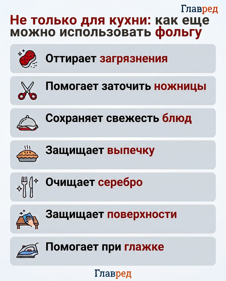 Как еще можно использовать фольгу