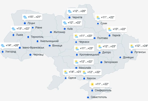 Тепло окончательно отступает: когда в Украину ворвется похолодание с дождями