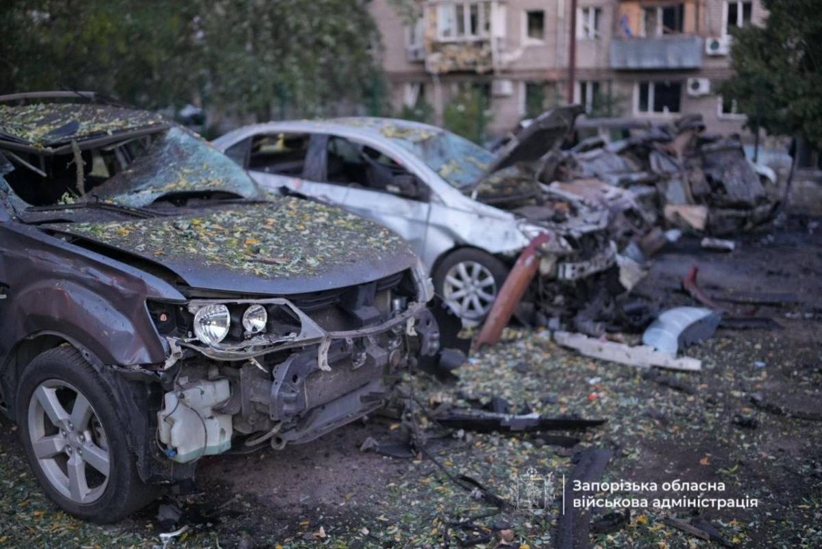 Наслідки атаки РФ по Запоріжжю 9 жовтня 2026