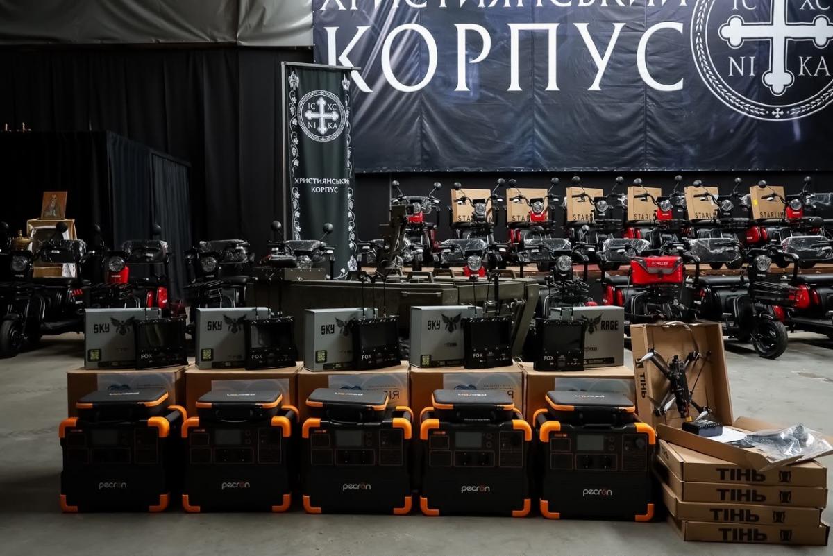 Помощь ГУР и технологии для фронта: Христианский корпус, фонд 'Надежда' и Валерий Дубиль поддержали 'Спецподразделение Тимура'