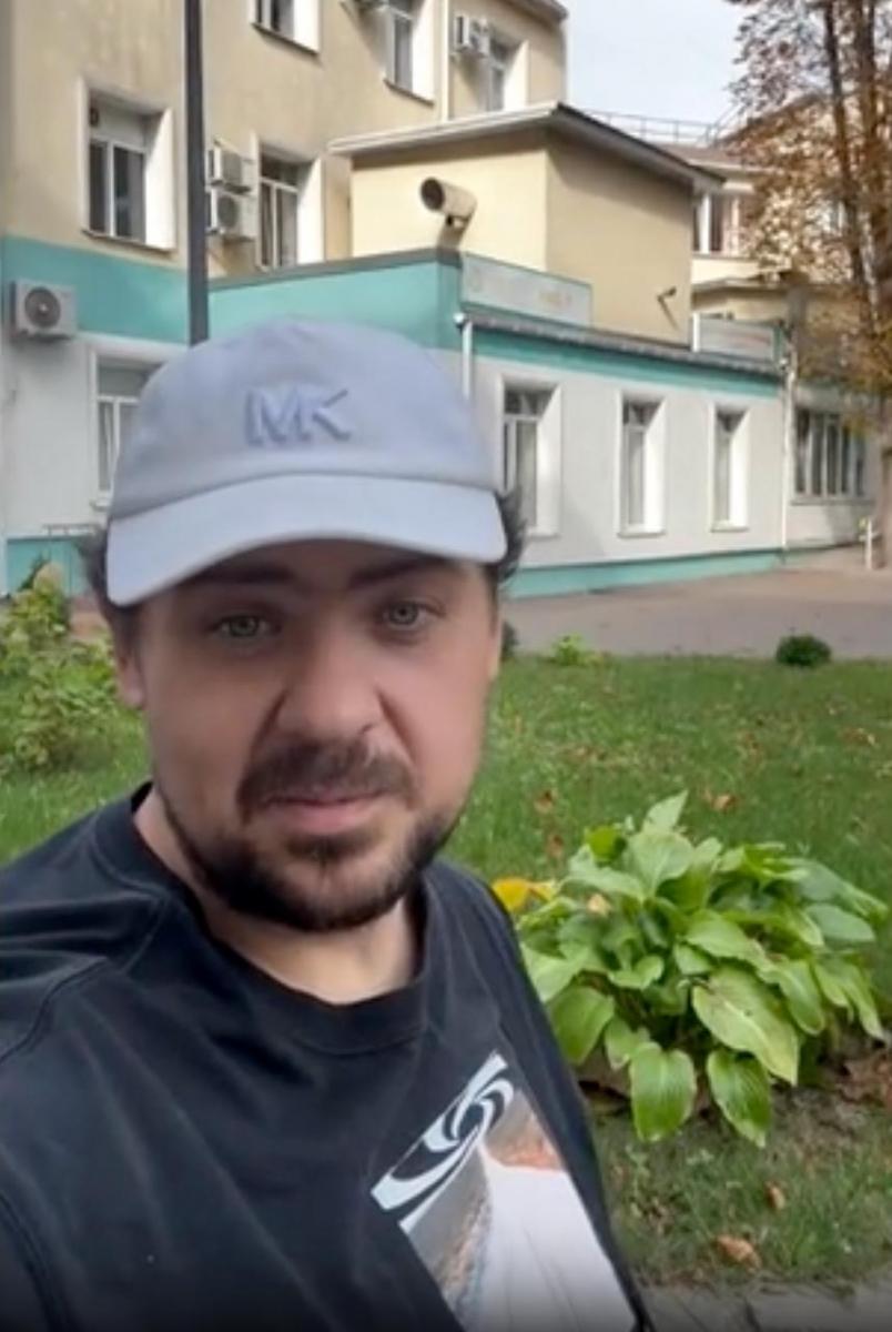 Вячеслав Грабовой в больнице Вячеслав Грабовой в больнице