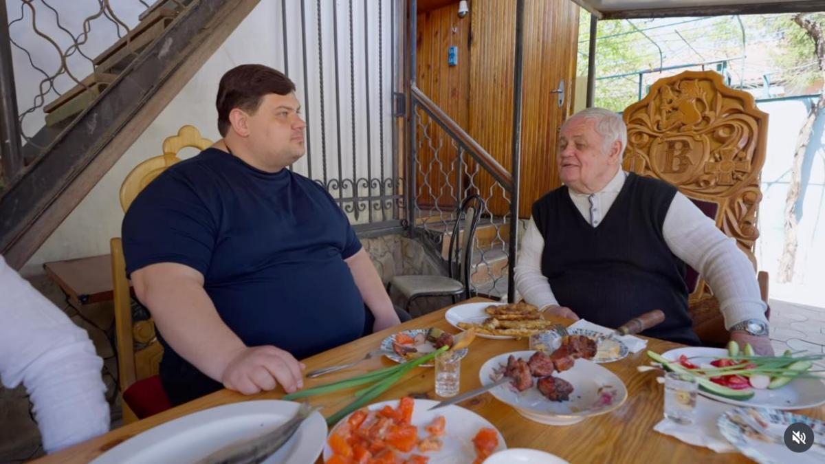 Вячеслав Грабовой с отцом Вячеслав Грабовой с отцом