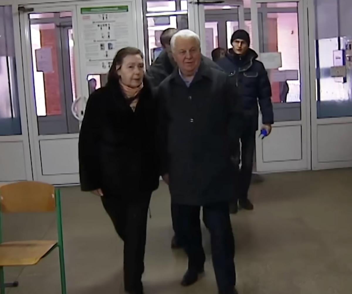 Леонід Кравчук із дружиною Антоніною