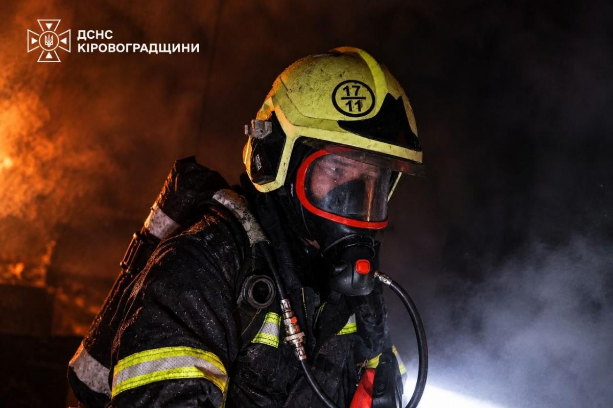 Ликвидация последствий ударов РФ по Кировоградской области